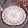 Conjunto de Louça de Cerâmica Jingdezhen Atacado 28/56 Peças Estilo Europeu Porcelana Óssea Tigelas de Arroz, Pratos e Travessas Presentes Corporativos