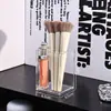 Estante de Acrylico Transparente de Múltiples Niveles para Almacenamiento de Perfumes de Escritorio, Estante Escalonado para Exhibición de Cosméticos, Labiales, Paletas de Sombras