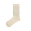 Calcetines de Verano Finos Caídos para Mujer, Calcetines de Malla Transpirable Huecos con Raya Vertical de Alta Elasticidad Sin Costuras a Media Pantorrilla, Calcetines Versátiles de Color Sólido Adelgazantes