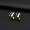 Anel Europeu e Americano Simples Transfronteiriço Ouro 14K Real Ins Abertura Tamanho Ajustável Vários Acessórios de Pulseira de Anel de Fábrica