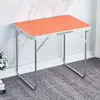Mesa plegable simple para exteriores Mesa de picnic portátil Esencial para puestos del mercado nocturno Mesa cuadrada pequeña simple para computadora del hogar