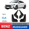 Adequado para Mercedes-Benz Cla Nova Energia 2025 Exportação Transfronteiriça Para-lama Guarda-lamas de Carro Modificação Fábrica