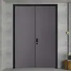 Puerta de Aluminio Fundido, Puerta de Entrada Estilo Chino, Puerta de Patio para Villa de Acero Inoxidable, Puerta Antirrobo para Casa de Campo Autoconstruida, Puerta de Entrada, Hecho a Medida Según Planos