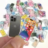 # Teléfonos Móviles Juguete Ultra-Mini Pequeños Artículos Pequeños Versión Miniatura de Celebridad de Internet de Gadgets Modelo de Juguete de Comida Metal