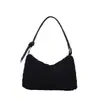 Bolsa de Nube de Moda, Estilo Coreano, Nicho, Simple, Color Sólido, Bolso Casual de Hombro, Elegante, Gran Capacidad, Bolso de Hombro para Viajes Diarios