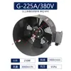 Ventilador de enfriamiento para motor de frecuencia variable tipo G 380V ventilador de ventilación de enfriamiento ventilador de rotor externo