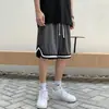 Shorts de Basquete Transfronteiriços Masculino Esportivo Solto Verão Tendência Marca Masculino Secagem Rápida Americano Gelo Seda Calça Casual Cinco