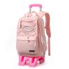 Mochila escolar con ruedas Natural Fish Cross-border, nueva, para estudiantes de primaria, hombres y mujeres, de 2.º a 6.º grado, mochila desmontable de gran capacidad.