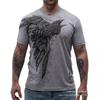 2024 Nueva Camiseta Casual para Hombre con Estampado Digital de Moda Transfronteriza Imitación Algodón Estampado Digital Camiseta 3D Personalización Pod