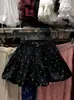 Primavera 2026 Nuevo Estilo Dulce de Niña Reductor de Edad Pantalones Falda Corta de Lunares Florales Falda Media para Figuras Pequeñas Falda Abullonada