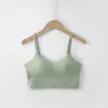 2026 Nuevo Estilo Top de Tubo de Algodón Tejido Sin Costuras con Almohadilla Integrada para el Pecho, Espalda Hermosa y Ombligo Expuesto Camisola