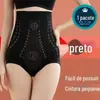 Comércio Exterior Transfronteiriço Popular Calcinha Modeladora de Cintura Alta Controladora de Barriga Amiga da Pele Modelador Corporal Calças