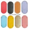 Fundo Rígido para Bolsa de Crochê 12-25cm DIY Placa de Fundo de Couro Tira de Tecido Fio Crochê Base Oval para Bolsa Fundo