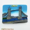 Ímã de Geladeira Criativo Torre de Londres Britânica de Resina Lembrança Criativa de Viagem Adesivo Magnético Artesanato Lembrança