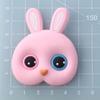 Pegamento suave 3D gato PVC pasador accesorios diy hecho a mano refrigerador ropa sombrero agujero zapatos accesorios parche