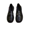 2026 Zapatos de Trabajo de Cuero sin Cordones Estilo Británico Nuevo, Zapatos para Madre, Mocasines Transpirables de Primavera para Mujer Embarazada
