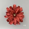 Flor Roxa Artificial Diâmetro 15cm Lanterna Orquídea Acessórios de Lanterna Adereço de Cabeça Hanfu Antigo Parede de Flores Flor Artificial