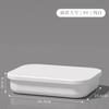Caja de almacenamiento para artículos diversos de escritorio, para el hogar, para juguetes, refrigerios, dormitorio, sala de estar, con tapa de plástico, cesta de almacenamiento.