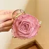 Vacaciones en la playa clip floral de plátano para el pelo pinza de garra floral de dopamina para recogidos en la parte posterior de la cabeza accesorio para el cabello adorno para el pelo