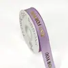 Cinta Dorada Estampada de 2.5 cm para Empaque DIY Hecho a Mano, Envoltura de Regalos, Creación de Lazos, Arte Floral para Floristerías y Accesorios de Ropa