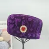 Nuevos Sombreros Gruesos y Cálidos de Otoño e Invierno para Mujeres de Mediana Edad y Mayores, Sombreros de Punto para Madres, Abuelas, Mujeres Mayores y Suegras