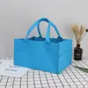 Bolsa de fieltro para pañales nueva y portátil transfronteriza, bolsa de almacenamiento para artículos de bebé, juguetes, pañales, bolsa de pañales de gran capacidad