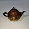 Guyunzhai latão cobre antigo dragão e fênix pote de ouro decoração de casa presentes criativos artesanato bule de cobre atacado