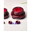 Base Giratória Redonda para Bola de Ágata de Cristal Jade Suporte para Bola Rotativa Ornamento de Escultura Artesanato Decoração de Casa Display