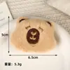 Capibara Lindo de Dibujos Animados Peluche Chirriante Accesorios Llavero Colgante Ropa para Niños Accesorios para Bolsos