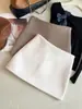 Saia Lã Grossa Branca Doce Picante Feminina Meio-Comprida Outono/Inverno Petite Cintura Alta Anti-Exposição Justa ao Corpo Mini Saia Evasê
