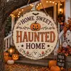 Colección de Señales de Halloween Happy Haunt Transfronteriza
