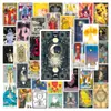 50 Piezas de Pegatinas de Graffiti de Tarot Retro, Taza de Agua, Notas para Maleta, Pegatinas para Casco de Bicicleta de Patineta