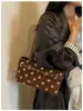 Bolsa de ombro fashion estilo coreano para o outono 2026 poá nova simples para o dia a dia bolsa de ombro elegante de alto valor