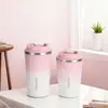 Taza de Café de Acero Inoxidable 304 Transfronteriza, Taza Termo de Alta Apariencia con Pantalla de Temperatura de Color Gradiente, Taza de Vacío Portátil para Exteriores