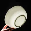 Cuenco de Cerámica Simple de Lujo Ligero Jingdezhen Hueso de China Hogareño Cerámico para Comedor Cuenco Grande para Sopa Cuenco para Fideos