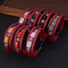 Pulseira de Pedra Olho de Tigre Masculina Amazon Venda Quente Transfronteiriça Couro Multicamadas Pulseira de Pedra Natural Masculina Pulseira com Fecho Magnético Joias