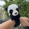 Pulsera Linda de Tigre, Conejito, Jirafa, Pulsera de Lazo de Leopardo Realista, Leopardo de las Nieves, Panda, Elefante Regalo para Niños
