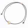 Collares Versátiles y Modernos de Estilo Coreano y Japonés con un Toque de Alta Gama, Collares Simples con Colgante de Corazón Metálico