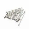 Venta al por mayor del fabricante Acero Inoxidable 05-06 Diámetro del Alambre Aguja de Cabeza Esférica Aguja de Bola de Acero de Titanio Aguja de Cabeza Redonda Accesorios para Joyería DIY Aguja