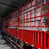 Máquina Lavadora de Coches tipo Puente para Vehículos de Transporte de Carbón, Patio de Carbón Grande, Planta de Acero, Estación de Lavado de Coches Totalmente Automática con Rociado Directo, Calefacción de Invierno