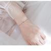 Pulsera de Estrella Estudiante Femenina Estilo Coreano Chica Corazón Mejor Amiga Diseño Nicho para Dos Personas Súper Hada No Descolorida Simple Combinación con Todo