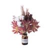 Flor decorativa, Maple Leaf, algodão, flor artificial, buquê de casamento, decoração de parede, CF01199 transfronteiriço