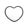 Espejo Pequeño Amoroso Espejo Moderno Sencillo en Forma de Corazón Vidrio de Belleza Espejo de Tocador Mini Espejo de Tocador para Dormitorio de Estudiante