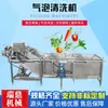Lavadora de Puerros y Chiles Lavadora de Burbujas para Frutas Línea de Producción de Lavado de Frutas y Verduras con Secado al Aire Multiusos