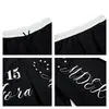 Calça Scimitar para Paraquedista com Estampa de Letra Manuscrita Digital Starburst para Homens, Novo Estilo de Primavera Calça Longa Casual Solta de Perna Larga para Mulheres, Tendência