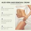 Oceaura Crema de Cuidado Hidratante de Aloe Vera Hidratante Corporal Suave y Gentil Hidratante Refrescante Calmante Crema de Cuidado