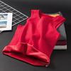 Chal de forro polar moderno para hombre de talla grande para invierno, Camiseta interior sin mangas extragrande, 9XL, Ropa interior cálida sin mangas