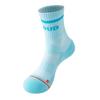 Meias Esportivas para Corrida Femininas, Cano Médio, Outono, Primavera, Verão, Base de Toalha Grossa, Profissionais para Caminhada, Escalada, Meias Anti-Odor para Badminton