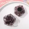 Nuevo estilo oscuro personalidad cristal doble rosa diy tejido a mano clip de pelo de cobre material para accesorios de pelo venta al por mayor