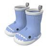 Botas de Lluvia Infantiles de Tiburón Botas de Lluvia para Mujer Niños Bebé Zapatos de Agua Suela Suave Antideslizante Niños y Niñas Pequeños Impermeables de Goma